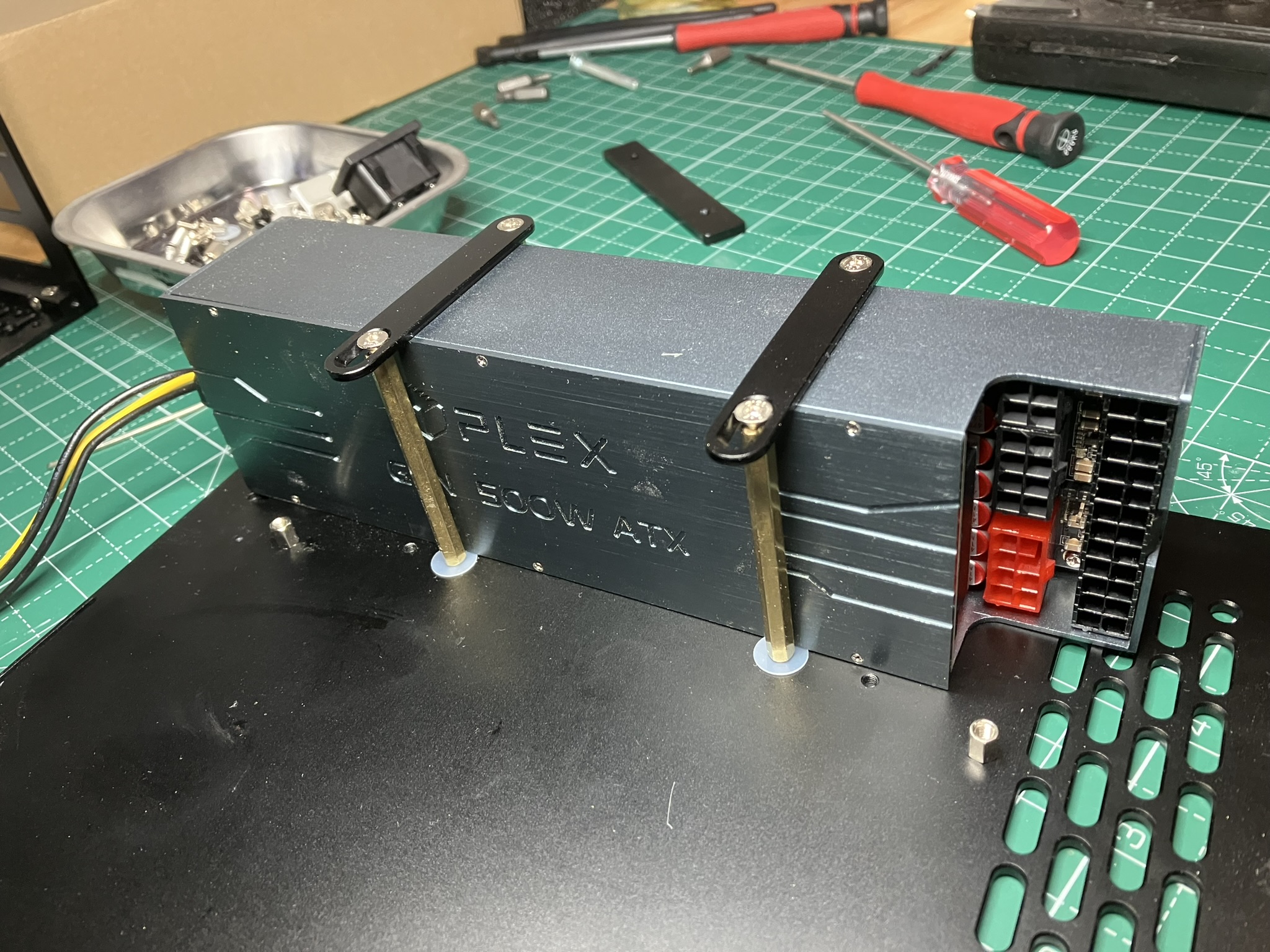 HDPlex installed on the case