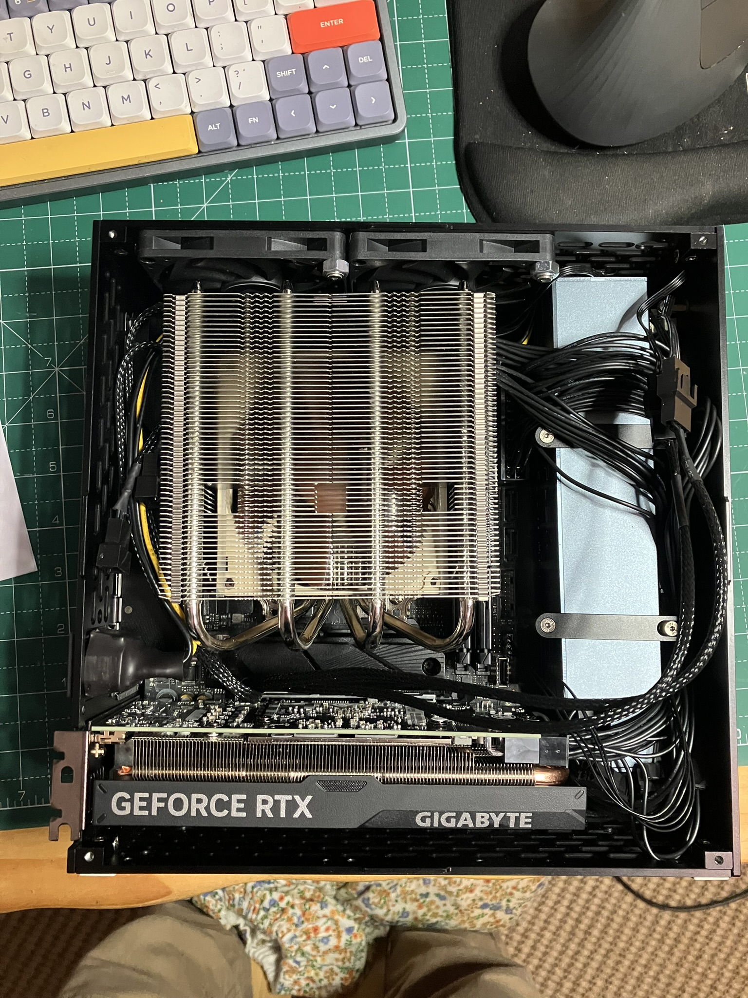 The build